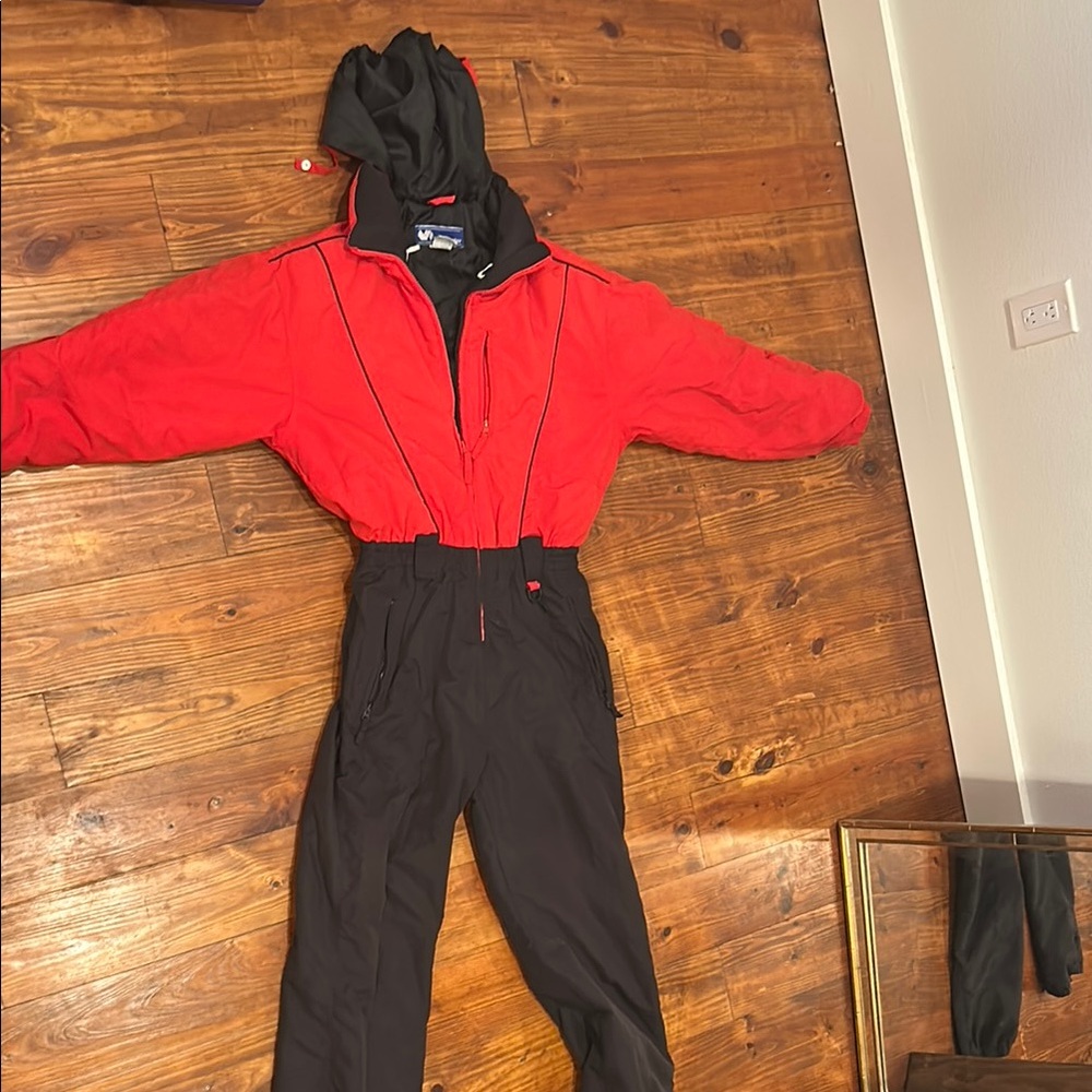 Red and Black Ski & Snow Jacket